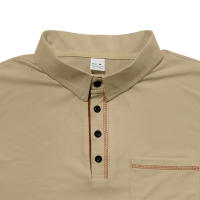 Venta caliente de verano nueva camiseta de manga corta para hombre, comercio exterior, deportes de ocio, solapa Polo - details 6