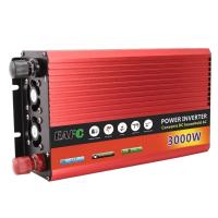 Inversor de corriente para coche de 12 V 220 V, Inversor de onda senoidal modificada de 1000W  3000W, transformador portátil con cargador USB - details 11