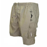 Shorts De Verano Para Hombre Pantalones De Cargo Casual Cómodos Y Sueltos Con Multiple Bolsillos Estilo Safari Adecuados Para Deporte Y Exterior - details 6