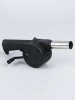 Pequeño Ventilador De Mano Portátil Para Exteriores Y Camping Negro Adecuado Para Barbacoas Picnics Y Combustión De Carbón - details 6