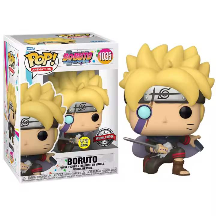 Funko Pop! Boruto - Boruto (GW) Exclusivo, Licencia Oficial - 55645, Nº1035 - 1