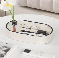 Organizador De Joyas De Lujo Nórdico En Cuero Para Mesa Hogar Almacenamiento De Monedas Dados Llavero Monedas Cosméticos Decoración De Habitación - details 3