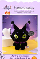 Muñeco De Peluche Demonio Gato De 23CM Para Halloween Regalo Para Niños En Navidad/Día De San Valentín/Todo El Año Material De Poliéster Relleno De Algodón PP - details 2