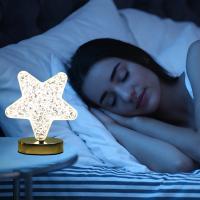 Lámpara Nocturna LED De Mesa Con Iluminación Táctil Y Carga USB Luna 3D Para Dormitorio Decoración Aestética Para Habitación De Niñas Luz Ambiente Para Cama - details 12