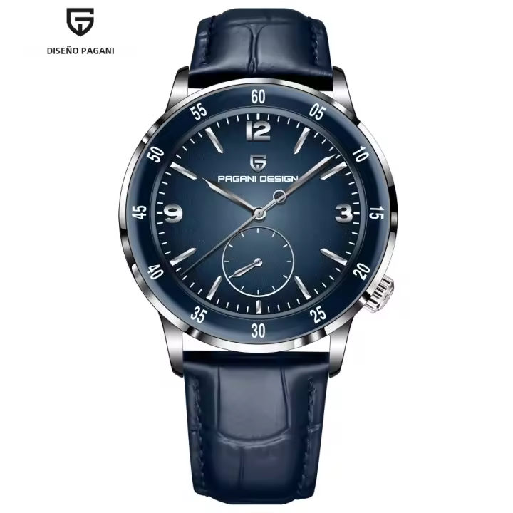 Reloj Mecánico PAGANI DESIGN 2024 Pilot 42MM Moda Casual Cristal De Zafiro Luminoso Acero Inoxidable Resistente Al Agua - 1