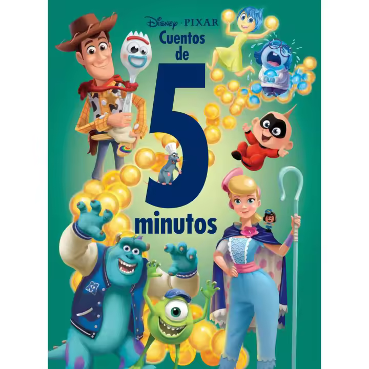 Libro Pixar. Cuentos de 5 minutos. CUENTO Editorial DISNEY LIBROS Año 2021 Autor Disney ISBN 9788418335129 - 1