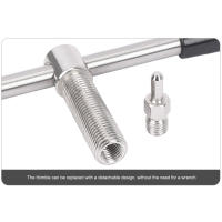 Herramienta De Reparación De Bicicleta Extractor De Cadena Con Mango Antideslizante Cortador Y Abrazadera Para Enlace De Cadena De Bicicleta Herramienta De Splitter De Pin De Cadena De Acero Negro - details 22