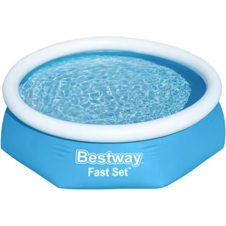 Piscina Hinchable Redonda Bestway Fast Set  2.44 m x 61 cm - 1.880Litros 80% - 1