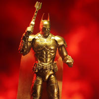 Figura De Acción DC Justice League Splicing 11cm Edición Limitada Dorada Batman Arkham Knight Deathstroke Red Hood Para Niños Y Coleccionistas - details 31