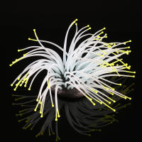 Adorno Acuático De Silicona Para Acuariopeces Artificiales Decoración Submarina Con Coral Y Plantas Iluminadas Para Decoración De Tanque De Acuario - details 15