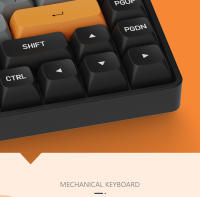 Teclado Mecánico Inalámbrico Aigo GD68 Bluetooth Mini 68 Teclas Switch Rojo Para Gaming Con Cable USB Teclado Gamer Para PC Computadora Laptop Tablet - details 7