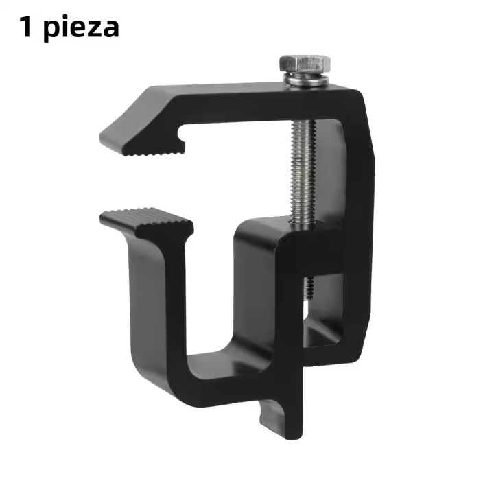 Pinza De Montaje Para Capuchón De Camión Compatible Con Silverado Sierra Dakota F150 Titan Tundra Aluminio G-Tipo Soporte Para Cubierta De Camper - 1