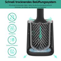 BIT Escobilla de baño con cabezal de cepillo 3 en 1, escobilla de silicona, escobilla de baño - details 1
