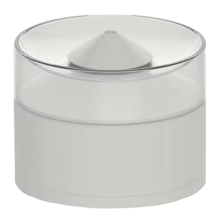 Fuente de agua potable automática para mascotas, bebedero con filtro, dispensador automático para gatos, 1,3 L - 1