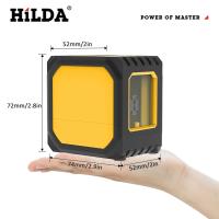 Nivel Laser HILDA 2 Líneas Recargable Por USB Mini Nivel Laser Auto Nivelado Con Láser Verde Rayos Horizontales Y Verticales - details 17