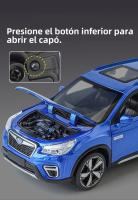 Modelo De Coche De Escala Subaru Forester SUV De 1:30 En Aleación De Metal Con Sonido Y Luz Vehículos Off-road Para Niños Regalos - details 10