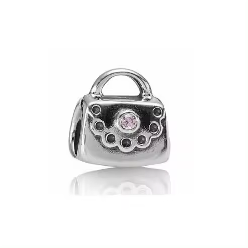 Charm Monedero Piedra Rosa 790309PCZ - 1
