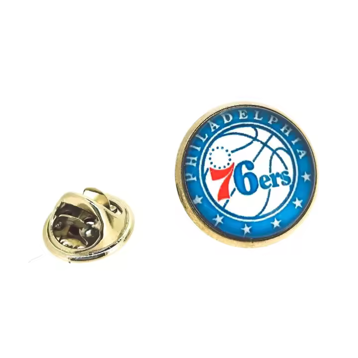 Gemelolandia | Pin de solapa Magglass Philadelphia 76ers 18mm - 1