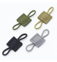 10pcs Cinta Elástica De Nylon MOLLE Con Hebilla Para Vest De Caza Y Senderismo Antena PTT Soporte De Tubo De Retención - details 11