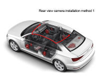 Grabadora De Coche DVR Dual Lente Espejo Retrovisor 1080P IPS Cámara Frontal Y Trasera 4.3 Pulgadas Negro Bloque De Registros 2023 - details 14