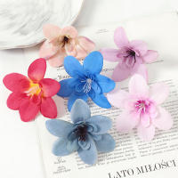 10Pcs Flores Artificiales 5CM Para Decoración De Hogar Fiesta Boda Jardín Accesorios Para Coronelas Y Manualidades - details 2