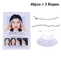 40Pcs/set Pegatinas Invisibles Para El Rostro Delgadas Levantamiento Rápido V-Forma De La Cara Y Cuello Eliminación De Arrugas De Los Ojos Y Doble Mentón Tape De Maquillaje - details 0