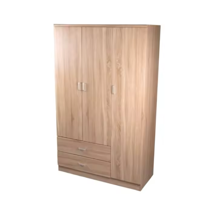 Armario Boreal 3 puertas + 2 cajones 180x90x42 cm - 1