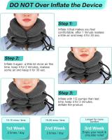 Dispositivo De Tracción Cervical Para Alivio Del Dolor Crónico En El Cuello Y Los Hombros Inflable Colar De Estiramiento Para El Cuello - details 2