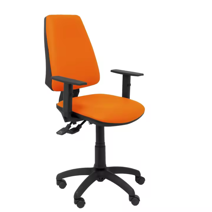 Piqueras Y Crespo Silla Elche S Similpiel Naranja Ergonómica - 1