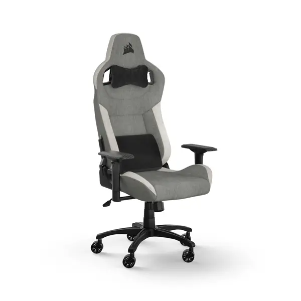 SILLA CORSAIR GAMING T3 RUSH (2023) GRIS/BLANCA CF-9010058-WW - 1