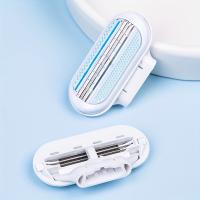 Cuchilla De Afeitar Para Mujer Con Mango Y 16 Hojas Eliminación De Pelos Facial/Pierna/Arbolado Bikini Compatible Con Venus Shaver - details 6