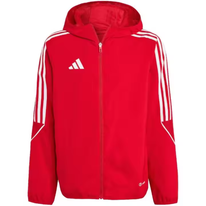 Jacket adidas Tiro 23 League Windbreaker Jr. IA1624 – Cortavientos juvenil diseñado para entrenamientos al aire libre, con tejido repelente al agua, ajuste ergonómico y capucha integrada para protección extra. - 1
