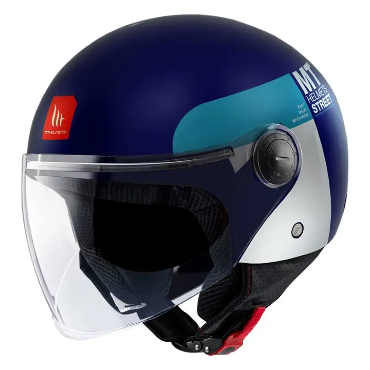 Mt Helmets Casco Jet Street S Inboard - 1