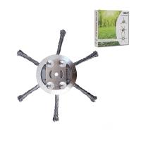 Cabeza De Escobilla Para Maleza Cabeza De Rueda De Acero Para Trimmer Eliminación De Hierba Moja Y Rusticidad Para Jardín - details 19