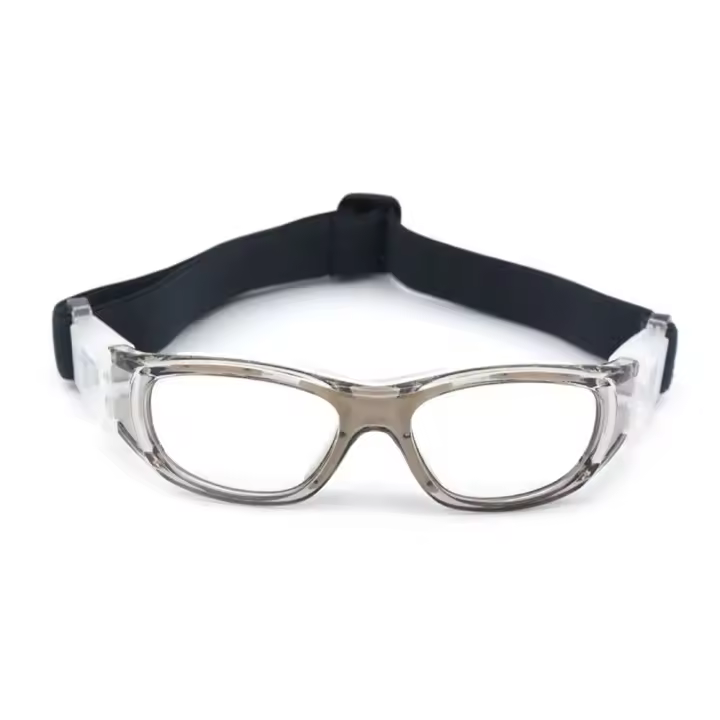 Gafas De Deporte Para Niños Gafas De Ojos Para Bicicleta Y Baloncesto Antigolpes Transparente Negro Azul Morado Gris Tamaño 13.5x4cm - 1