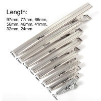 20pcs Clip Para Cabello De Téngara Con Un Solapamiento Para Joyería DIY Accesorios De Metal Aleación De Zinc Tamaños Variados - details 0