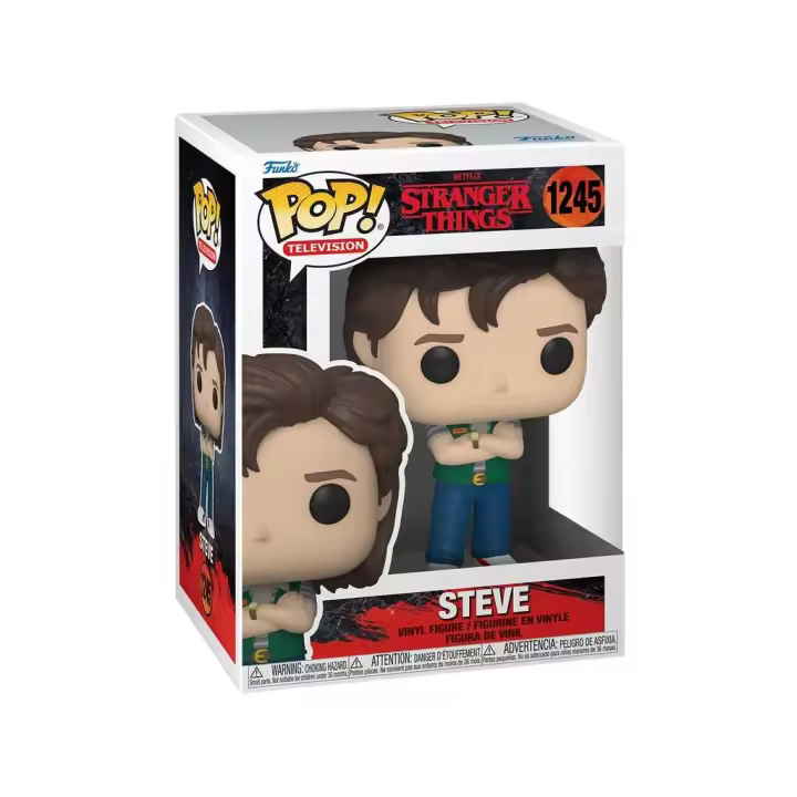 Funko Pop Stranger Things Steve Funko 62398 Juguetes FUNKO - 1
