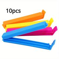 10/20Pcs Clip De Alimentos Portátil Para Cocina Almacenamiento De Snacks Sellador De Bolsa Herramienta De Plástico Accesorios De Cocina - details 4