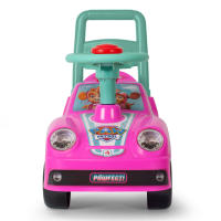 INJUSA - Correpasillos Bebé Patrulla Canina para Niños de 1 2 3 Años | Andador Bebé con Asa de Empuje | Claxon en el Volante | Licencia Oficial Paw Patrol | Color Rojo y Rosa - details 3
