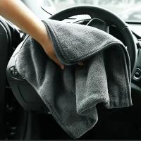 Toalla De Lavar Coche 1200GSM Doble Cara Toalla Detallada De Redes Treceadas Super Absorbente Para Limpieza Del Hogar Y Coche - details 6