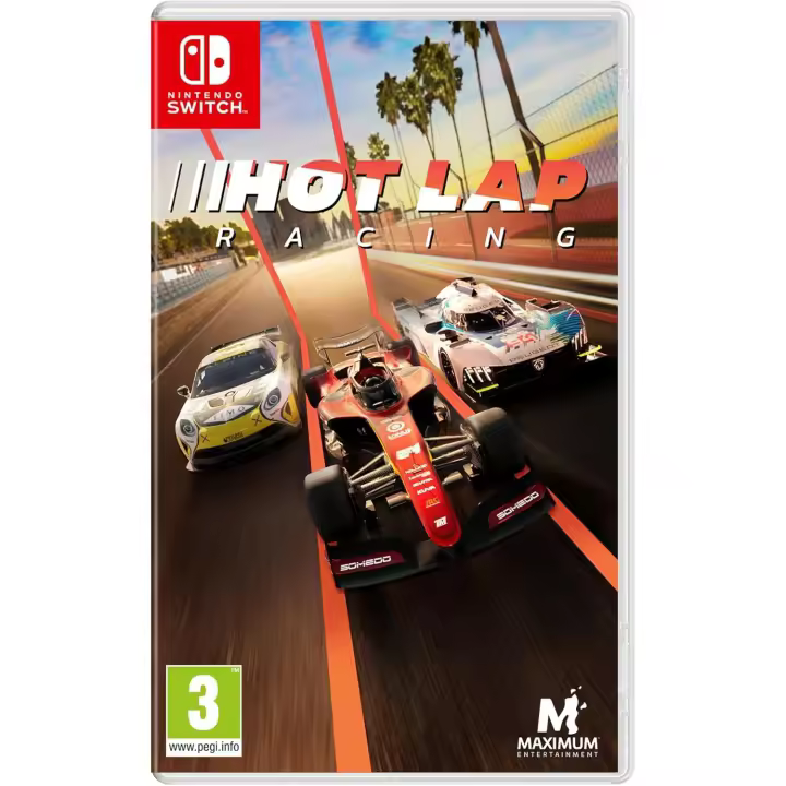 Hot Lap Racing - Switch - Nuevo Precintado - PAL España - Meridiem - 1