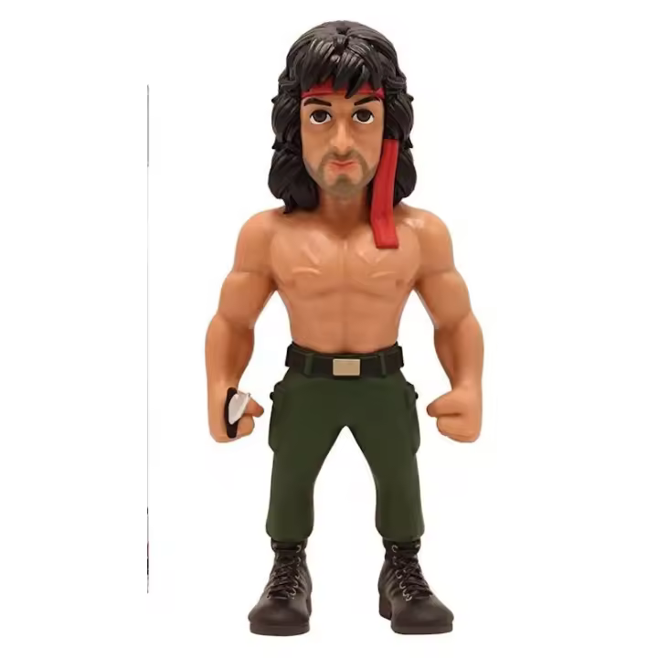 Figura Rambo Bandana Cine - Rambo Firts Blood Minix - 1