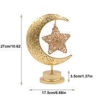 Lámpara De Mesa Decorativa LED Gurbana Orb Estrella De Feria Lámpara Atmosférica De Hierro Hueca Para Festivales Y Noches - details 5