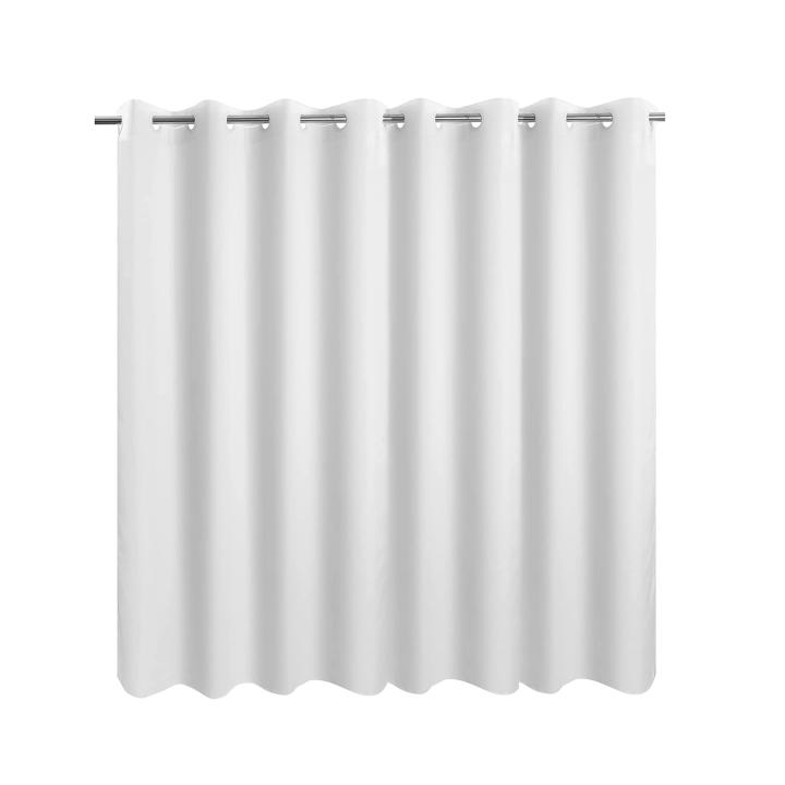 GREATOYAR Cortina Ducha Impermeable, Cortina Baño, Cortina Bañera Lavable, Shower Curtian, Antimoho, 10 Anillos Incluidos, 100% Peva, 180x180cm, Blanco/Azul/Beige/Rosa