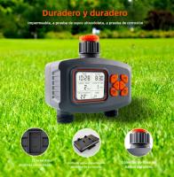 Temporizador De Agua RainSeer 2-Way IP65 Impermeable Con Pantalla LCD Controlador Automático De Sistema De Riego Para Jardín - details 5