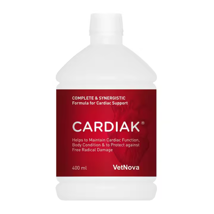 CARDIAK® 400 ml Vetnova suplemento de ayuda cardíaca para perros y gatos - 1