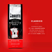 Bialetti Café Molido Italiano - Perfetto Moka: Clásico, Intenso, Vainilla, Avellana, Chocolate, Descafeinado y Delicato -  6 paquetes de 250 gr cada uno (1,5 kg)  Café de alta calidad - details 2