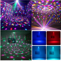 Lámpara De Estroboscopio Con Activación Por Sonido Para Fiestas Y Decoración De Bodas Y Cumpleaños Luz De Escenario Colorida Para Hogar - details 2