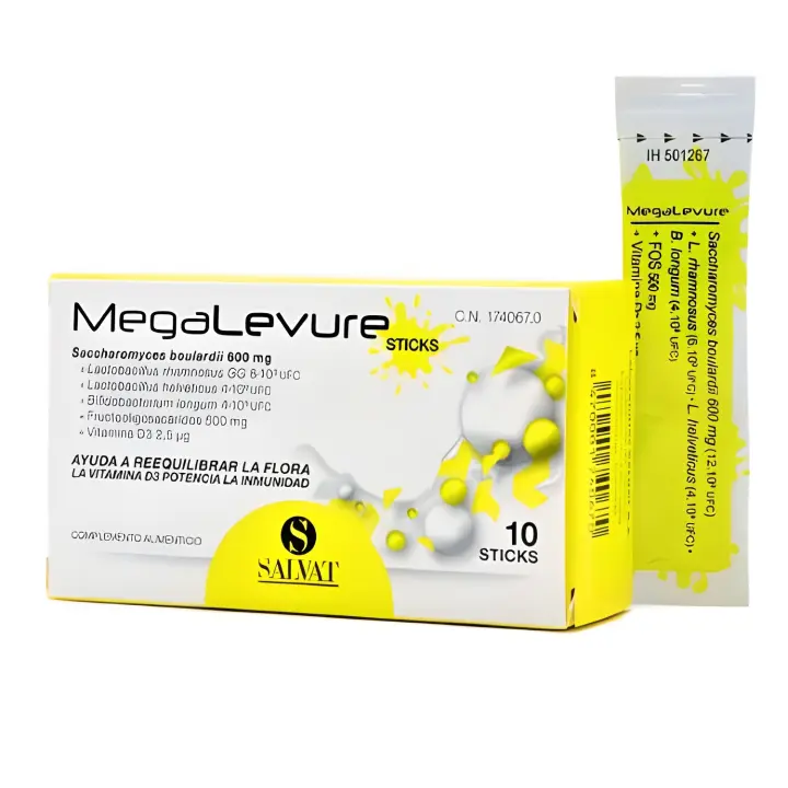 Salvat Megalevure Sabor Plátano | Complemento Alimenticio para el Tracto Intestinal - 1