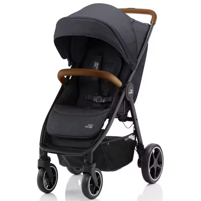 Carrinho de bebé Britax Römer B-Agile R Black Shadow/Brown - 1
